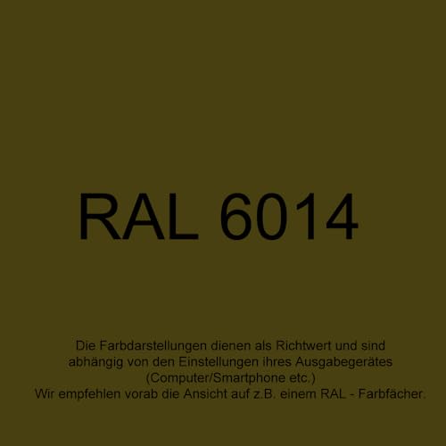 Deco Color 1 Stück 400ml Militär Army Militärlack Lackspray Nato Farbe wählbar (olive-nato RAL 6014)