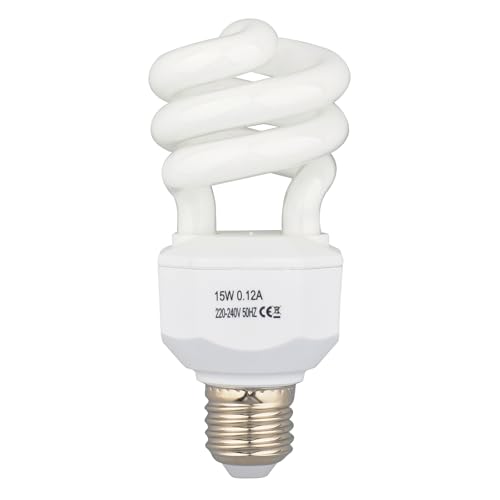LUCKY HERP 15W UVB 5.0 Reptile Bulb, Compact Fluorescent UV Lamp for Tropical & Subtropical Species - Image 2