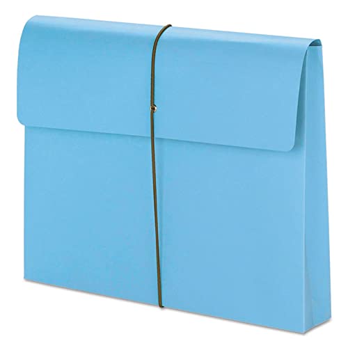 Smead Colored Expanding File Wallet with Flap and Cord Closure, 2