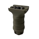 【BigDragon】Tango Downタイプ KeyMod対応 20mmレール用 タンカラー バーティカルグリップ｜CQC＆CQBに最適な超コンパクト設計×高剛性アルミ製 BD0102K