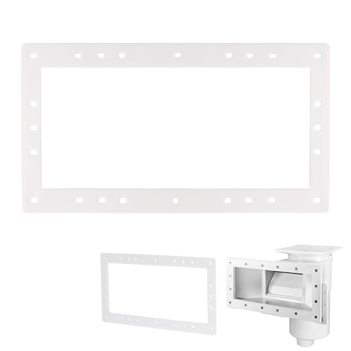 EAORBD Spx1091Gw Wide Mouth Above Ground Pool Skimmer Gasket for Hayward Spx1091Gw Sp1091Lx Pool Butterfly Skimmer Gaske for Hayward Automatic Skimmers 13 3/4 x 7.5