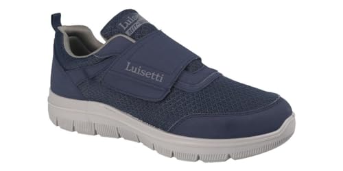 Luisetti Zapato Deportivo Runner 31104ST. Piso Ceniza Talla 41 Color Marino
