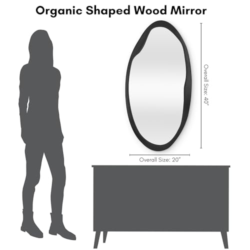 Americanflat-20x40-Organic-Shaped-Wood-Mirror-in-Black-Sycamore-Oval-Wall-Mirror-for-Bathroom-Living-Room-Entryway-Hall-and-Decorative-Mirror-for-Bedroom