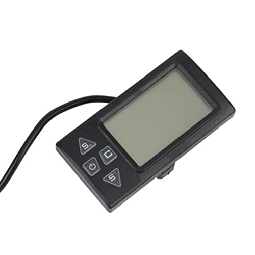 Micvtve 1 Pcs S861 LCD Display Electric Bicycle Meter with SM Plug for Electric Bike BLDC Controller Control Panel Black 24V-36V - Image 2