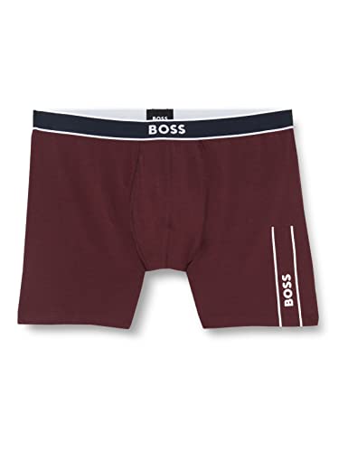 Preisvergleich Produktbild BOSS Men's BoxerBr 24 Logo Boxer_Brief, Dark Red601, XXL