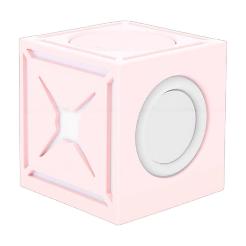 Altavoz Portátil en Miniatura, Altavoz Inalámbrico con Luces RGB, de Tamaño Pequeño con Graves para Teléfono, Tableta Portátil, Sonido Dinámico para Fiestas en Casa, Reuniones Al Aire Libre