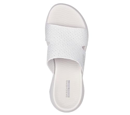 Image of Skechers Women's On-the-go 600 Stretch Knit Slides