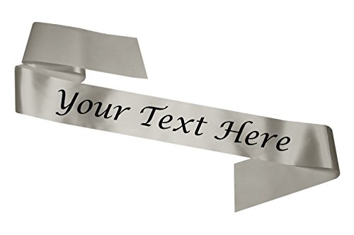 Bandas personalizables Plateada Despedida soltera