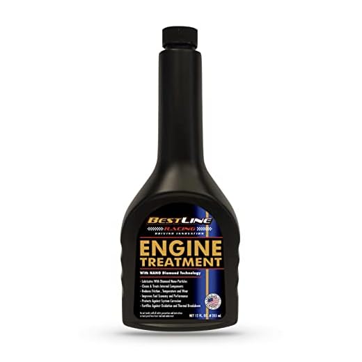 BestLine Premium Synthetic Engine Treatment with Nano Diamond Technology Extreme Pressure Lubricant for All Vehicles Gas or Diesel Cars Trucks – 12 oz