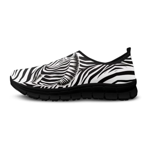 Image of Womens Slip On Walking Shoes Non Slip Loafer Breathable Holiday Travel Shoe Lightweight Casual Low Top Sneakers SizeUS 5.5-11.5
