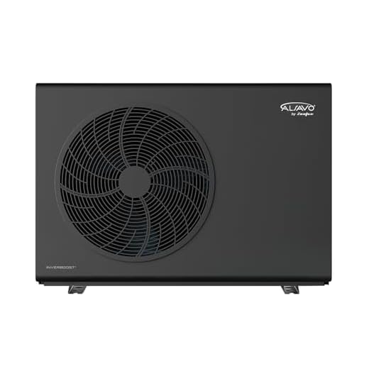 ALSAVO Bomba de Calor Aire-Agua Monobloque INVERBOOST HEAT EVI 10 kW, Monofásica con Ventilador único, Clase Energética A+++, Calefacción, Refrigeración y Agua Caliente Sanitaria