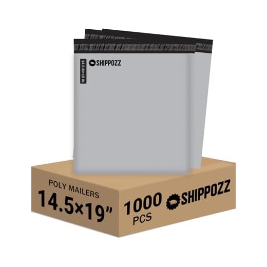 Shippozz Durable Waterproof Poly Mailers