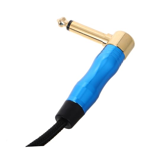 Cable Trenzado de Cobre SHINEOFI con Conector 6.35 en Ángulo Recto para Instrumentos 3