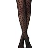DOKRIN Collant e calzamaglie da donna,Calze jacquard con stampa leopardata, collant sottili per donna