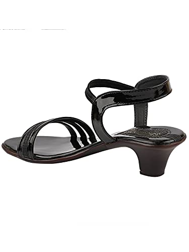 Image of Shoetopia Womens /Girls Embellished Kitten Heels