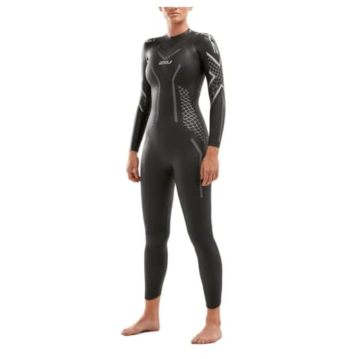 2XU Damen Ww4993c-P2 Propel Neoprenanzug S Schwarz/Texturelle Geo