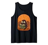 spider book web reading spooky halloween ghost