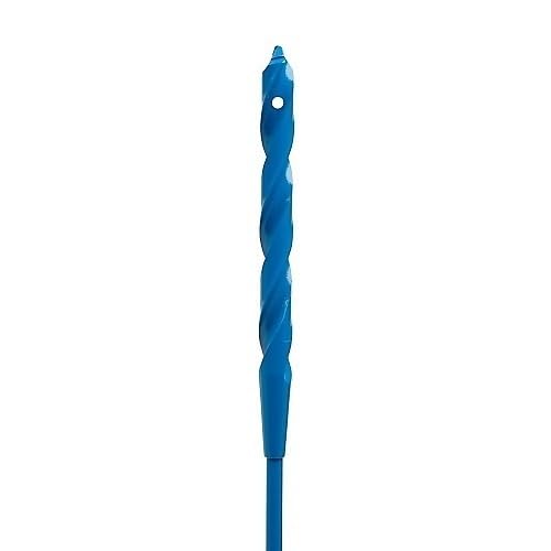 0E-1224FLXBT High Speed Flexible Drill Bit, 1/2" x 24", for Wood and Metal, Black and Blue, High-Speed Steel
