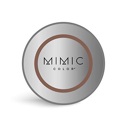 Mimic Color Root Cover Up for Hair Grey Hair Concealer Hair Root Color Touch Up Temporary Hair Color Covers Gray (COMPACT ONLY, MEDIUM BROWN)