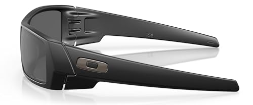 Oakley Gascan Matte Black W/Black Iridium Polarized Sunglasses Black/Black4