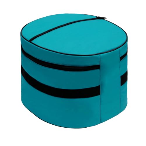 Helm Tasche - Wasserdichter REIT-Equipment Koffer für Unterwegs | Stoßdämpfender Tragbarer Beutel with Robustes Material, Leichtes Design, Ideal fürs Reiten, Motocross, Fußball