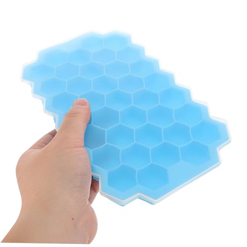Molde de silicona para cubos de hielo con tapa miniatura 3