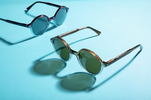 Image of HALDEN inchCOMET inch Series Sunglasses - Italian Sophistication & Japanese Precision in Classic Round Design, 1-Year Warranty