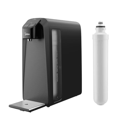 Purificador De Água Midea Slim Pure Cinza Bivolt + 1 Filtro Refil...