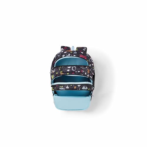 Image of American Tourister Drip | 33 Ltrs | 3 Compartments | Bottle Pocket | Ergonomic Padded Back Panel & Shoulder Straps | School Backpack for Boys & Girls | 1 Year International Warranty | Gamer Black