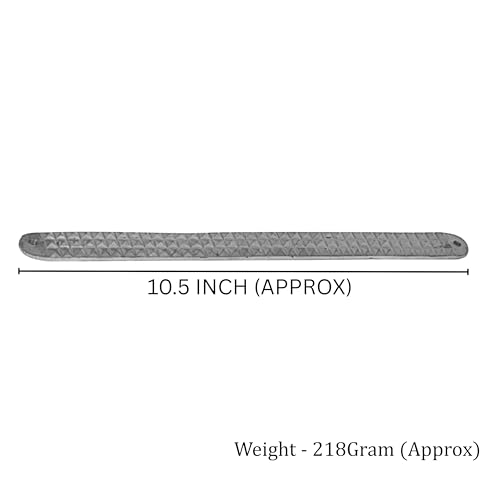 Image of Lead 108 Pyramid Strip |Size- 10.5Inch |Weight - 218gm Approx |Vastu Remedy Tool | Strip with Pyramid Design for Correcting Corner | Home & Spritual Decor | Pack of 1