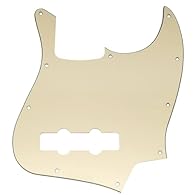 Fits genuine Fender American Standard Jazz Bass or Mexican Jazz Bass, for other Jazz bass style bass, you may need a modification for line up 10 mounting screw holes, without truss rod notch,no holes for thumb rest or pickup cover Plastic made, 2.0-2...