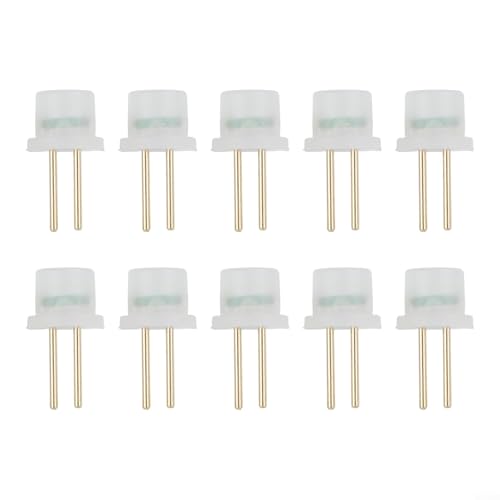 10 unidades de codificadores de resistencia de airbag, chip de blindaje para luz de airbag para eliminador, para varios modelos de automóviles, compacto 2 x 1 x 1 cm, color blanco
