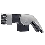 LMHHMIN 13oz Biegewinkel-Doppelgabel-Zimmermanns-Klauenhammer für Heim-Holzbearbeitungswerkzeug