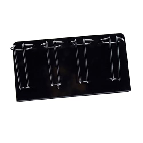 Support de tondeuse électrique compact en acier inoxydable à fixation murale facile