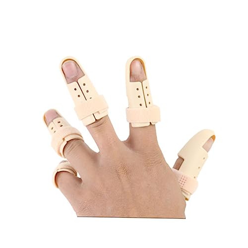 WOFASHPURET 1pc Thumb Splint Tape Holder Brace Sleeve Splint Mallet Joint Splint Covers Support Brace Splints for Brace Khaki