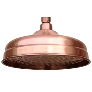 Antiek Rood Koper Ronde 8 “Regendouche Extension Pijp Muur Arm Douche Arm Badkamer Accessoire