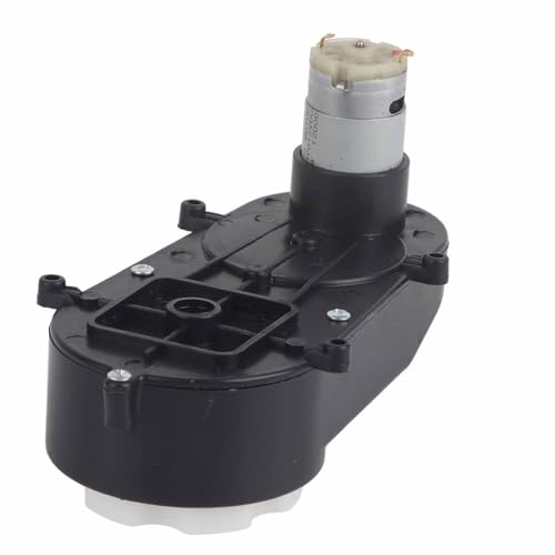 Elektromotor Getriebe, Hochgeschwindigkeits RS390 Elektromotor mit Getriebe für Kinder Elektroauto Motorräder Spielzeug Zubehör(12V 12000RPM)