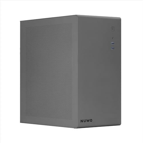 Nuwo Eguera A122 Case Compatto MicroATX per PC Desktop Office Mini Tower 0.6MM SPCC, USB 3.0,...