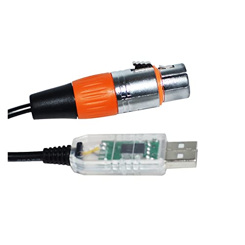 F1T`D2I USB RS485  XLR 3P X \Pbg DMX512 P[u tBNX` QLC Q Cg Rg[[+ t[X^C[ Xe[W Rg[[ P[u(1M,Color E)