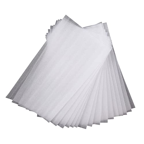 Outanaya 5sets Cotton Pearl Hair Dye Foil Wraps Hair Coloring Paper Sheets for Salons 50sheets*5