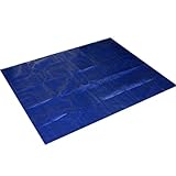 Couverture de piscine imperméable – facile à installer et à ranger grâce à son système de pliage, tapis de sol inclus