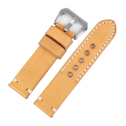 Bracelet de montre en cuir 22 mm de remplacement, réparez votre montre homme