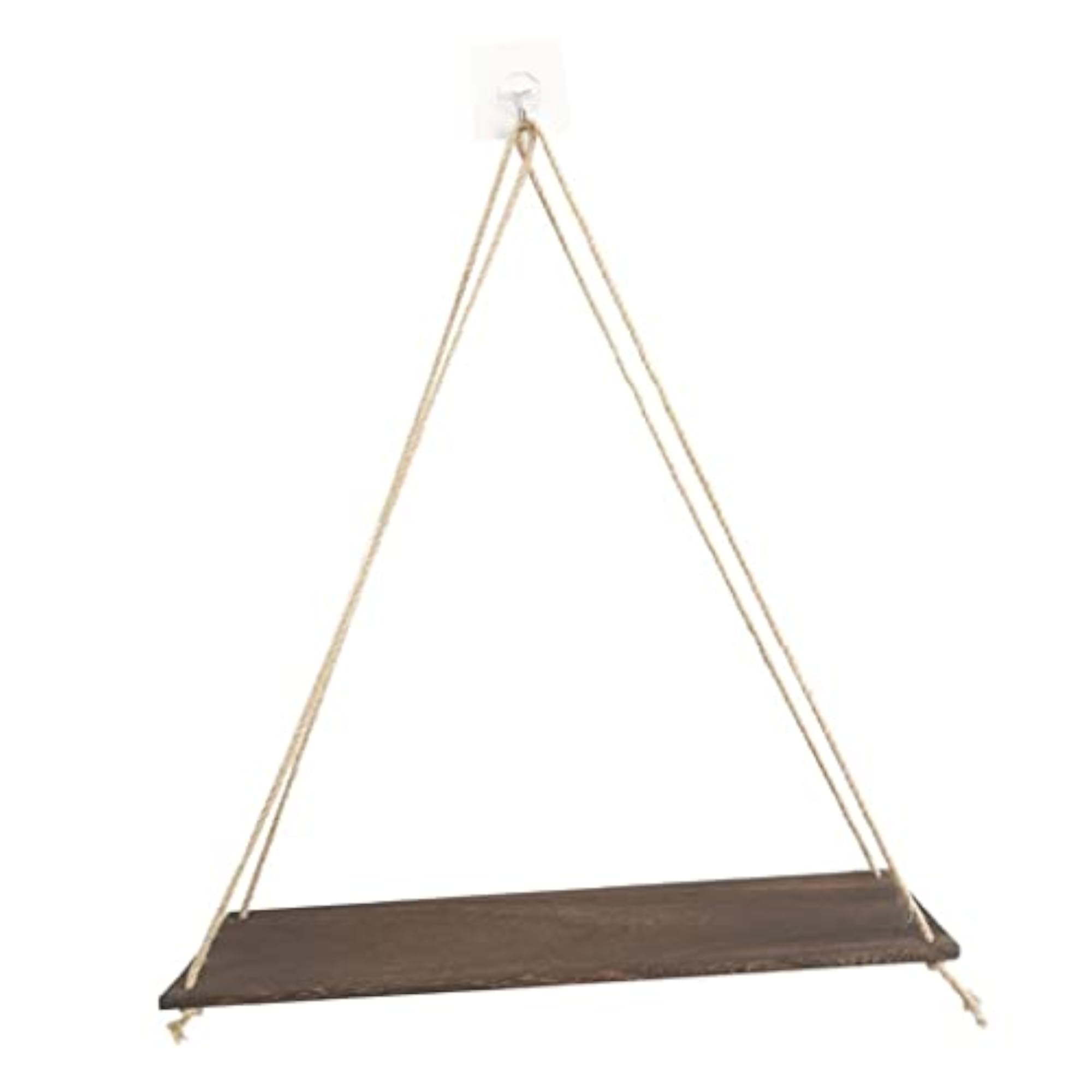 Hanging Rope Wall Mounted Shelves, Plant Flower Pot Rack Stand