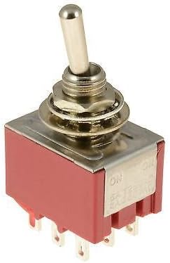5 x Mini (On) Off(On) Momentary Toggle Switch Miniature SPDT : Amazon ...