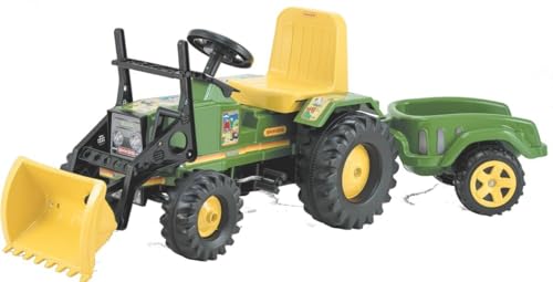 Biemme - Trator Farmer Verde Com Pá e Caçamba