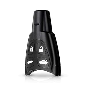 PHONILLICO Sleutelbehuizing voor Saab met 4 Toetsen