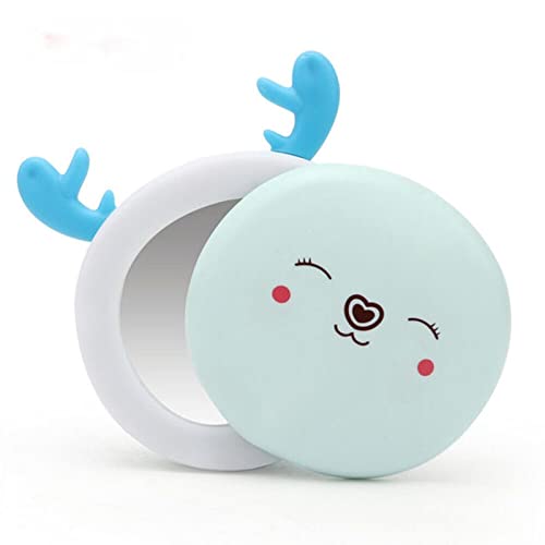 Chauffe-mains rechargeable USB et bouillotte 3 en 1 de poche avec miroir pour filles