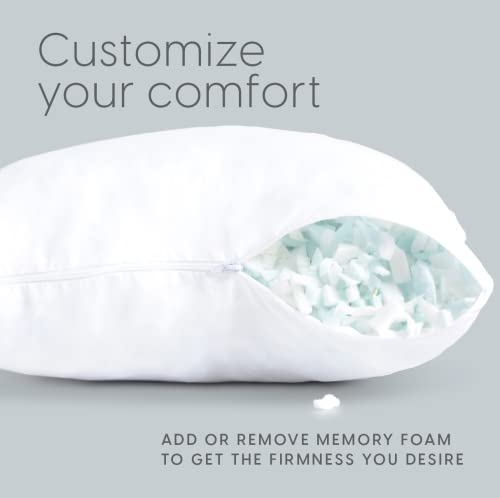Milliard Shredded Memory Foam Pillow Inserts #TOP6
