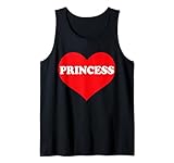 Funny Matching I Love Princess Man Woman Kids