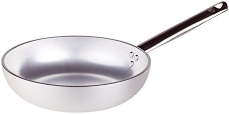 Pentole Agnelli ALMC111BPIC32 doniczki aluminiowa indukcyjna linia stożkowa patelnia wysoka, dno indukcyjne z 1 chłodnym uchwytem, 32 cm